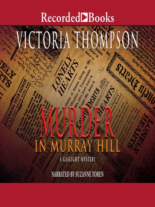 Title details for Murder in Murray Hill by Victoria Thompson - Wait list